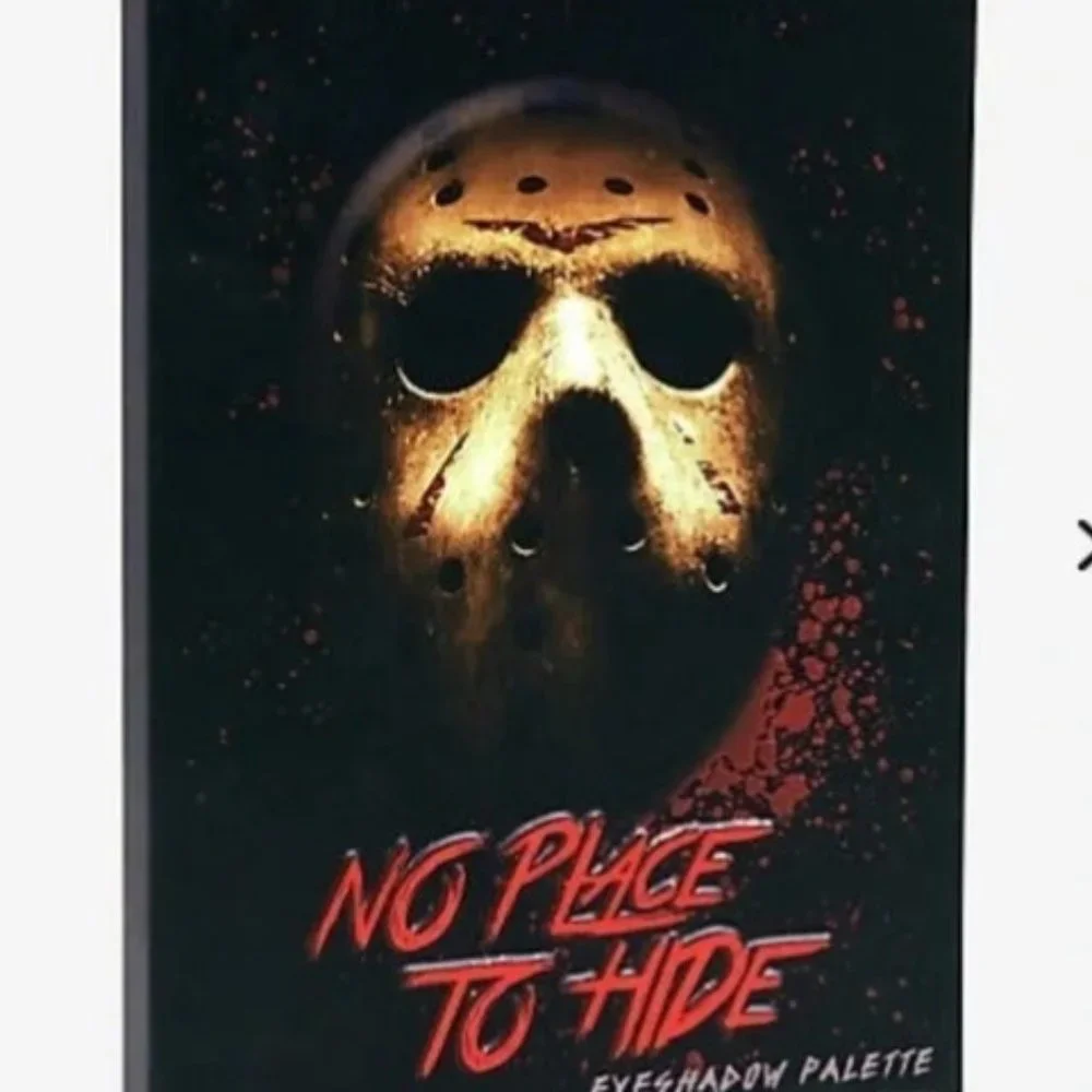 Friday the 13th Jason Voorhees No Place to Hide Eyeshadow Palette Crystal Lake